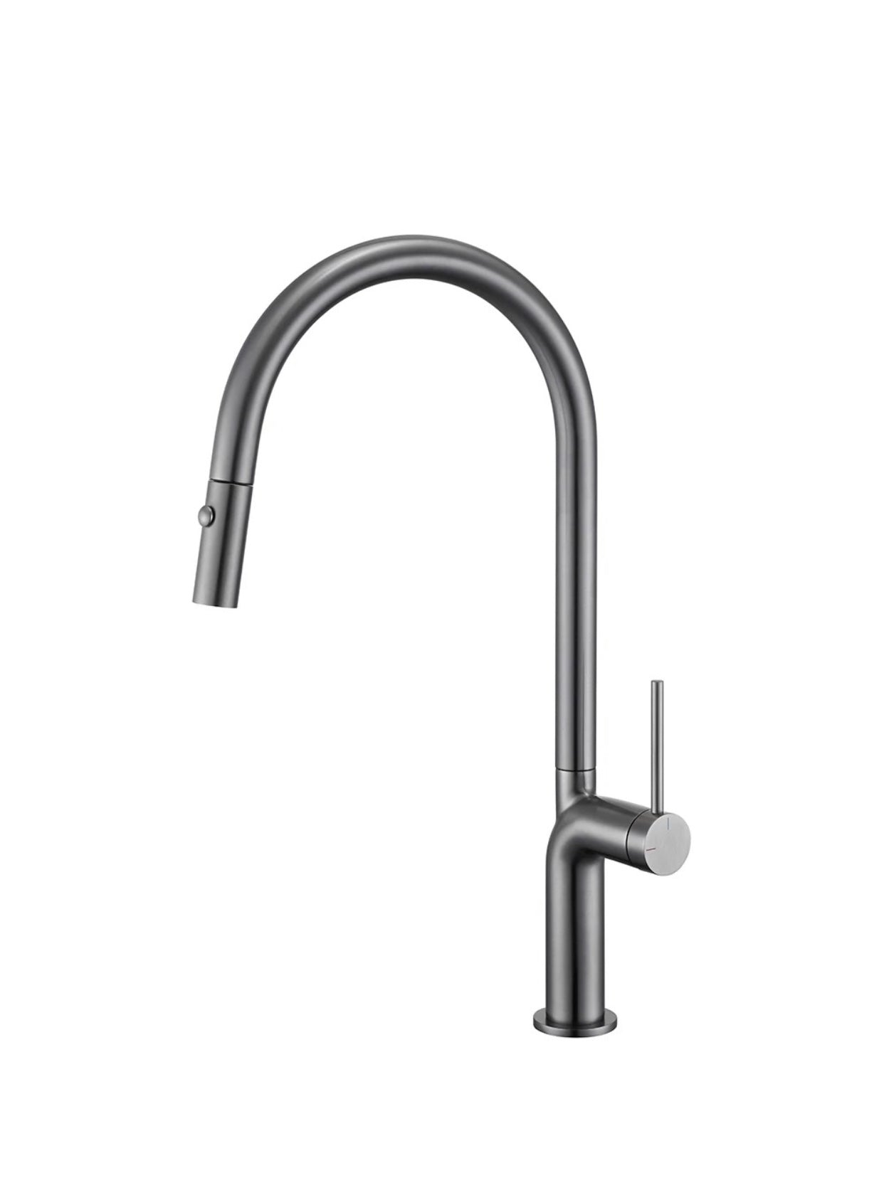 AvaMalis 2 ways sprayers  kitchen faucet brass gun gray flexible pull out kitchen bar sink faucet pull down sprayer